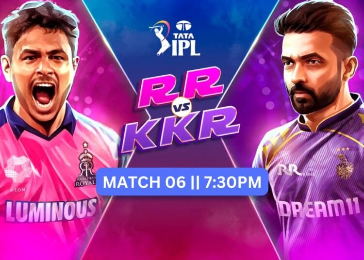 RR vs KKR: Playing XI, Live Toss, Match Timing, and Streaming Details 1 RR VS KKR