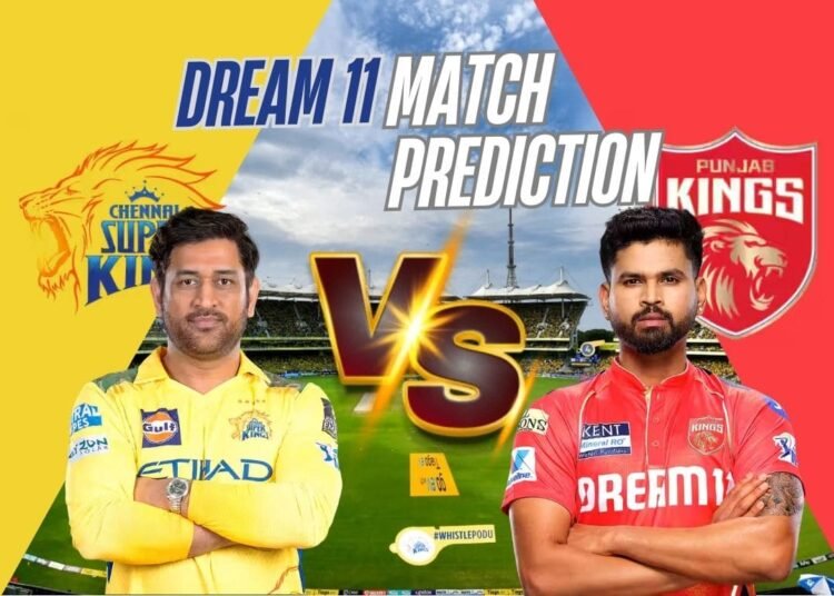 Dream11 Prediction CSK vs PBKS Today: IPL 2025 Match 49 Tips & Playing XI 1 Dream11 Prediction CSK vs PBKS Today