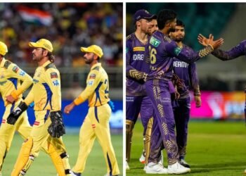 CSK vs KKR Live Score