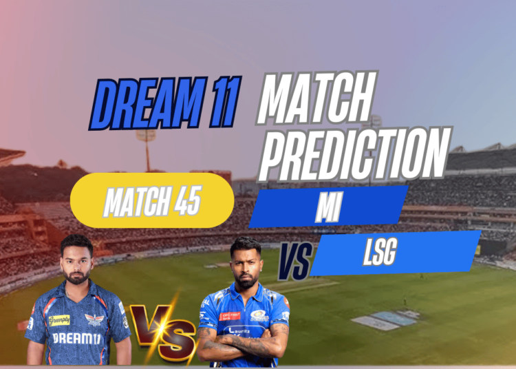 MI vs LSG Dream11 Prediction