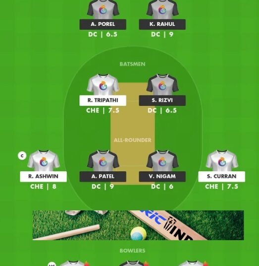 CSK vs DC Dream11 Prediction Today: Match 17 – Fantasy Cricket Tips, Head-to-Head Record, and Pitch Report for IPL 2025 1 CSK vs DC Dream11 Prediction