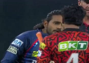 Abhishek Sharma Digvesh Rathi LSG vs SRH IPL 2025: