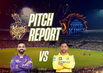 KKR vs CSK pitch report and weather