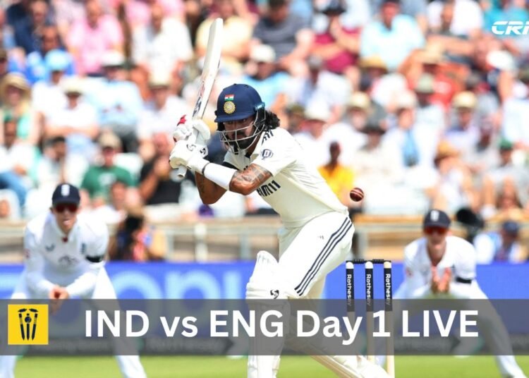 IND vs ENG Day 1 LIVE