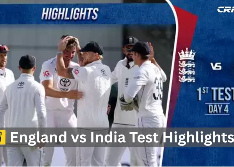 England vs India Test Highlights: Hosts End Day 4 at 21/0, Chasing 371 1 England vs India Test Highlights