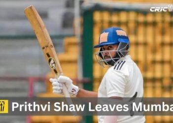 Prithvi Shaw Leaves Mumbai