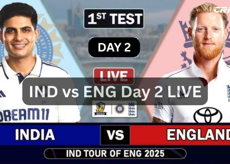 IND vs ENG Live Score