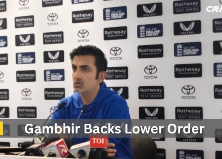 Gambhir Backs Lower Order: Coach Offers Strong Support After Headingley Collapse 1 Gambhir Backs Lower Order