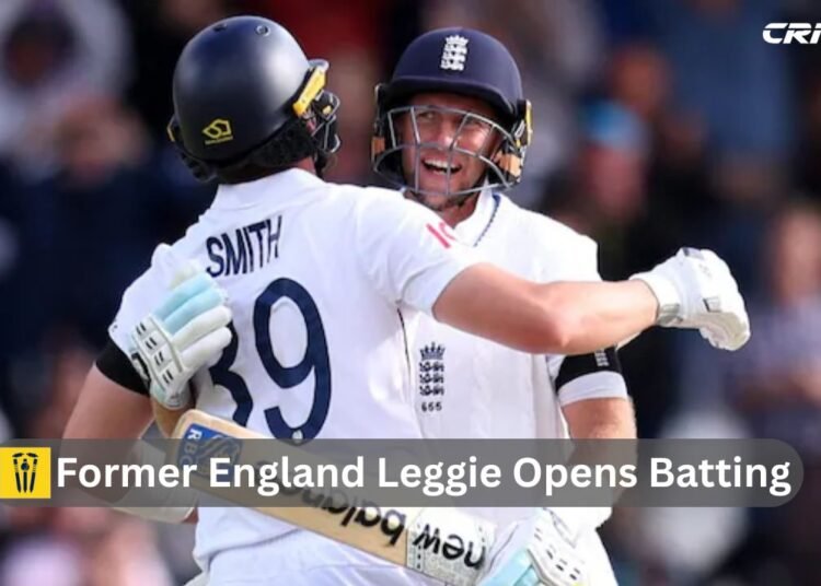 Former England Leggie Opens Batting