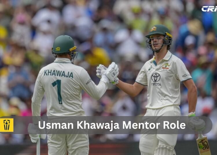 Usman Khawaja Mentor Role
