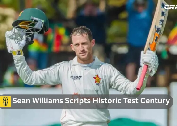 Sean Williams Scripts Historic Test Century Against South Africa 1 Sean Williams
