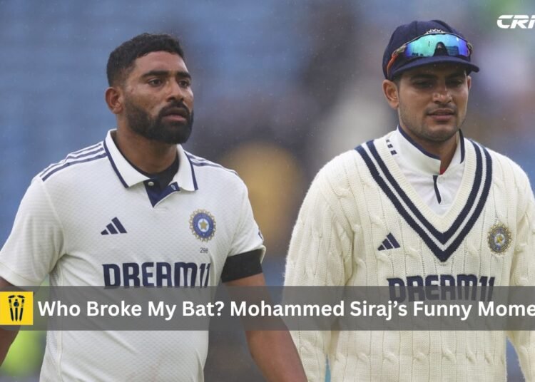 Who Broke My Bat Mohammed Siraj Funny Moment Shakes Up Team India Nets 1 Who Broke My Bat Mohammed Siraj