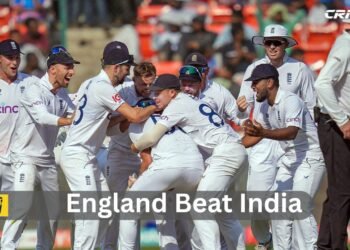 England Beat India