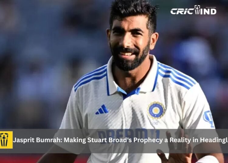Jasprit Bumrah: Brilliant Spell Makes Stuart Broad's Prediction Ring True at Headingley 1 Jasprit Bumrah
