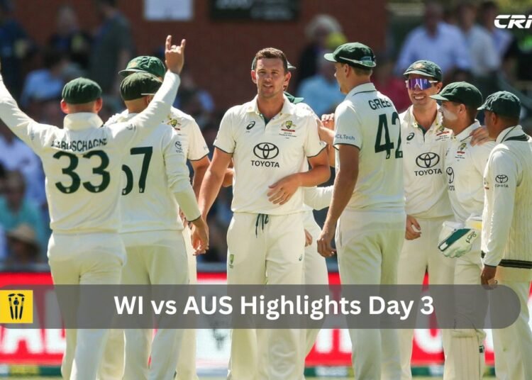WI vs AUS Highlights Day 3: Australia Thrash West Indies in Dominant Win 1 WI vs AUS Highlights Day 3