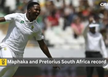 Maphaka and Pretorius South Africa record