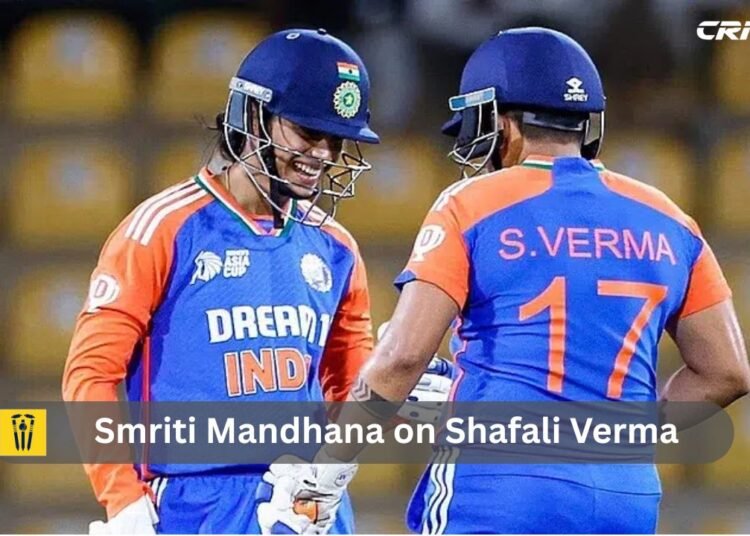 Smriti Mandhana on Shafali Verma