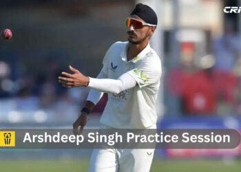 Arshdeep Singh Practice Session