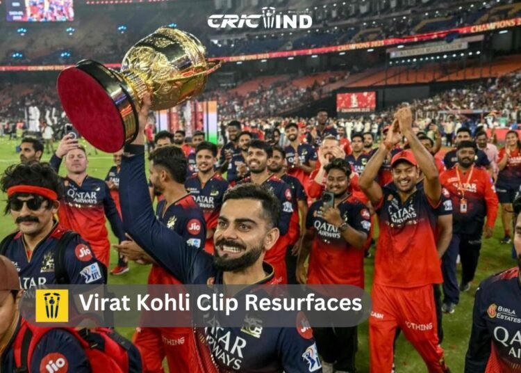 Virat Kohli clip resurfaces