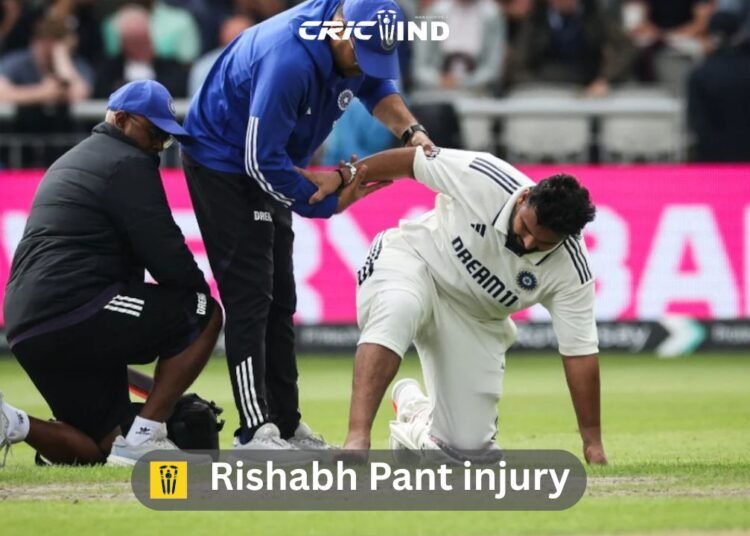 Rishabh Pant Injury: Taken for Scans After Retiring Hurt in IND vs ENG 4th Test 1 Rishabh Pant Injury