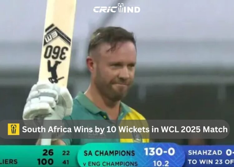 England Champions vs South Africa Champions Highlights