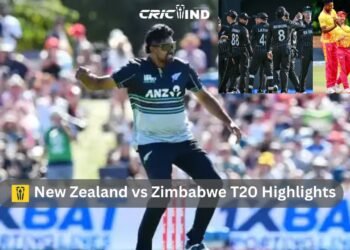 New Zealand vs Zimbabwe T20 Highlights 