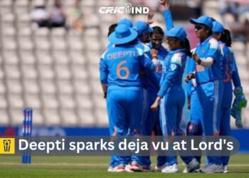 Deepti sparks deja vu at Lord's