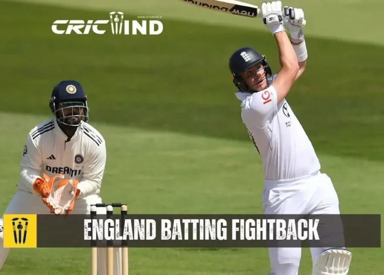 England Batting Fightback