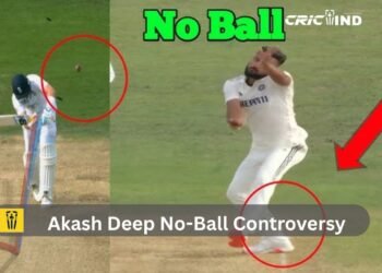 Akash Deep no ball controversy