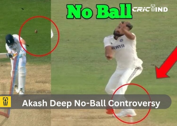 Akash Deep No Ball Controversy: MCC Clarifies Delivery That Bowled Joe Root in IND vs ENG 2nd Test 1 Akash Deep no ball controversy