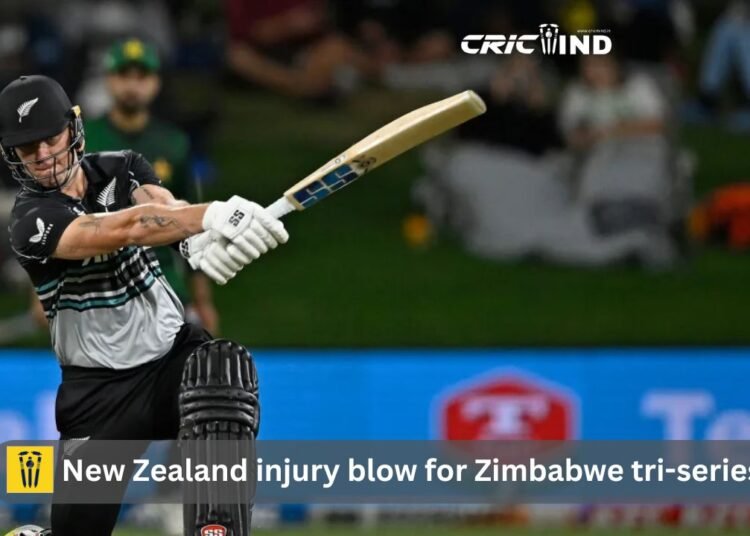 New Zealand injury blow for Zimbabwe tri-series