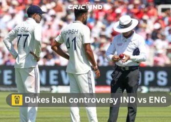 Dukes ball controversy IND vs ENG