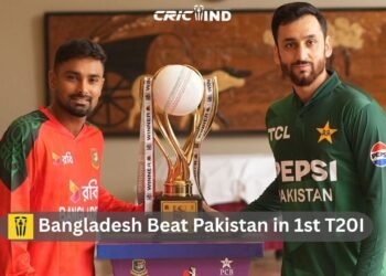 Bangladesh beat Pakistan in 1st T20I