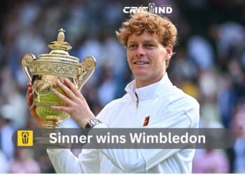 Sinner wins Wimbledon