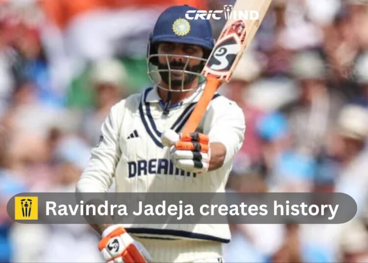 Ravindra Jadeja creates history