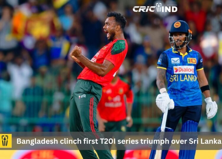 Bangladesh clinch first T20I series triumph over Sri Lanka