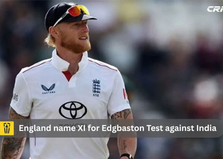 England name XI for Edgbaston Test against India: Unchanged Squad Looks to Seal Series 1 England name XI for Edgbaston Test against India