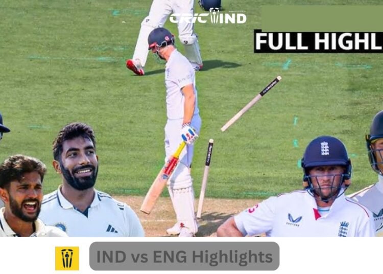 IND vs ENG 3rd Test Highlights: India Force England to Pause Bazball at Lord's 1 IND vs ENG 3rd Test Highlights