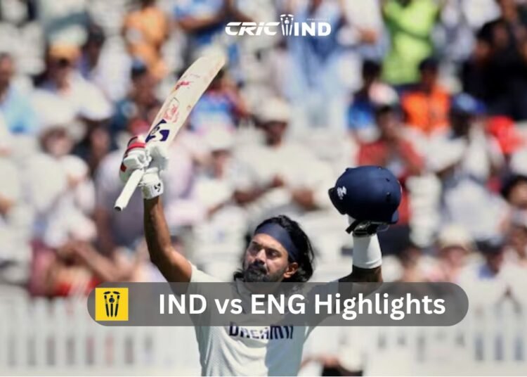 IND vs ENG Highlights