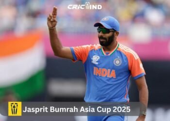 Jasprit Bumrah Asia Cup 2025