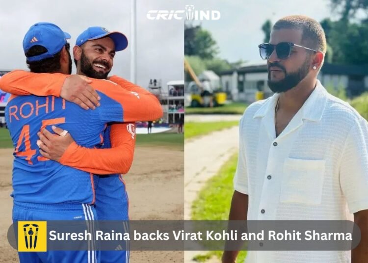 Suresh Raina backs Virat Kohli and Rohit Sharma