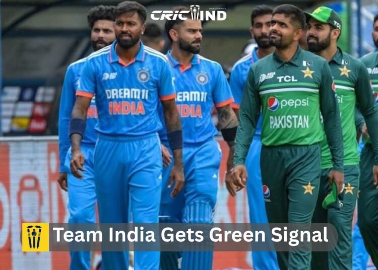 Team India Gets Green Signal