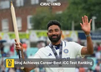 Siraj Achieves Career-Best ICC Test Ranking