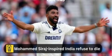 India Refuse to Die as Mohammed Siraj Ignites Oval Test Thriller 7 India Refuse to Die