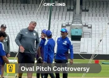 Oval Pitch Controversy