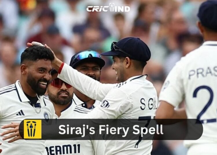 Siraj's Fiery Spell Leads India Fightback Against England on Day 2 1 Siraj's Fiery Spell