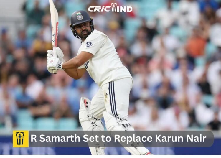 R Samarth Set to Replace Karun Nair at Vidarbha in Domestic Cricket 2025 1 R Samarth Set to Replace Karun Nair