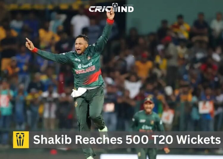 Shakib reaches 500 T20 wickets
