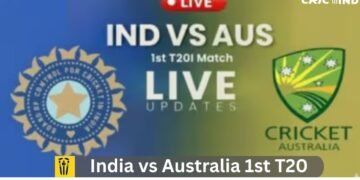 India vs Australia 1st T20