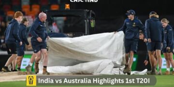 India vs Australia Highlights 1st T20I